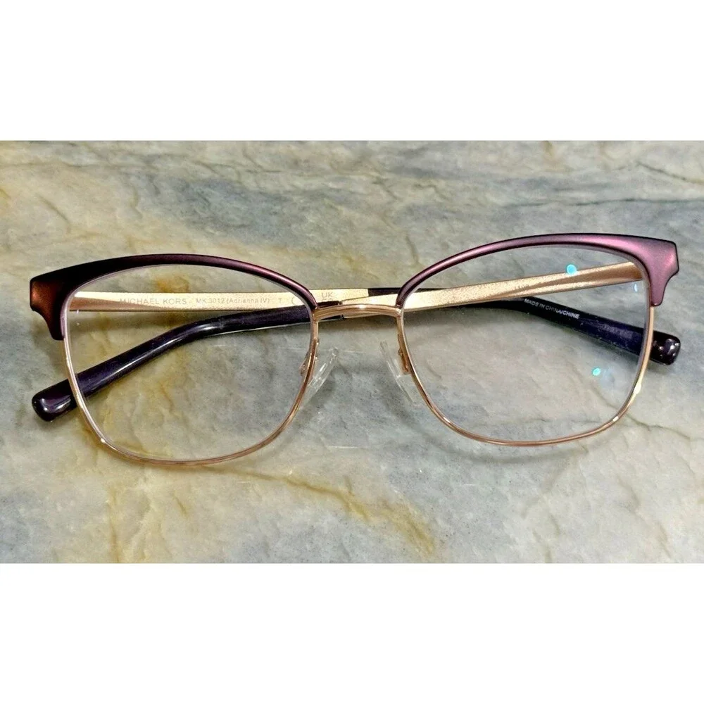 Michael Kors ADRIANNA IV MK3012‎ 1108 51 Eyeglass Frames Cordovan Rose Gold